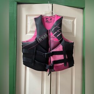 Hyperlite Pink and Black Life Vest